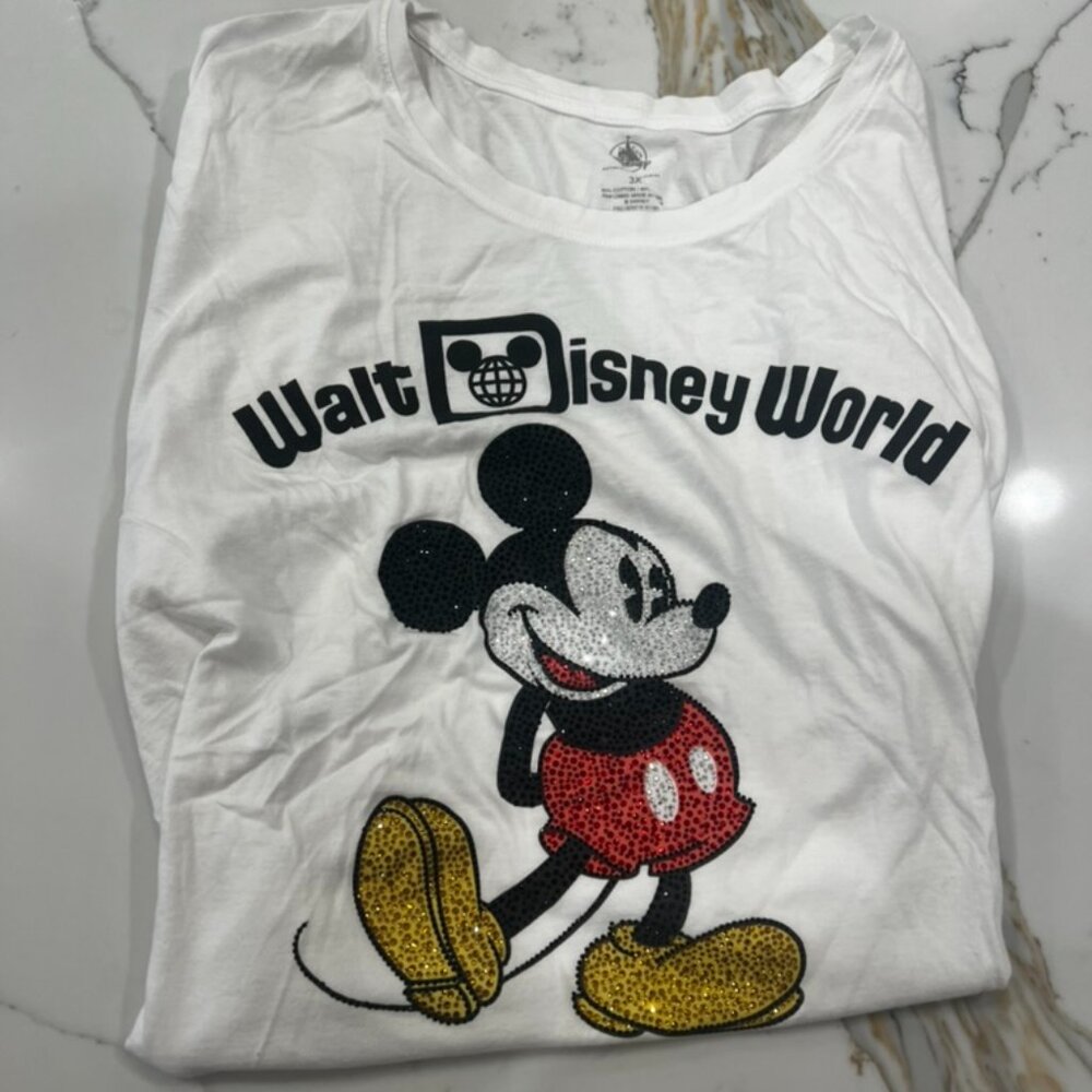 Walt Disney World Rhinestone Mickey Mouse T-shirt